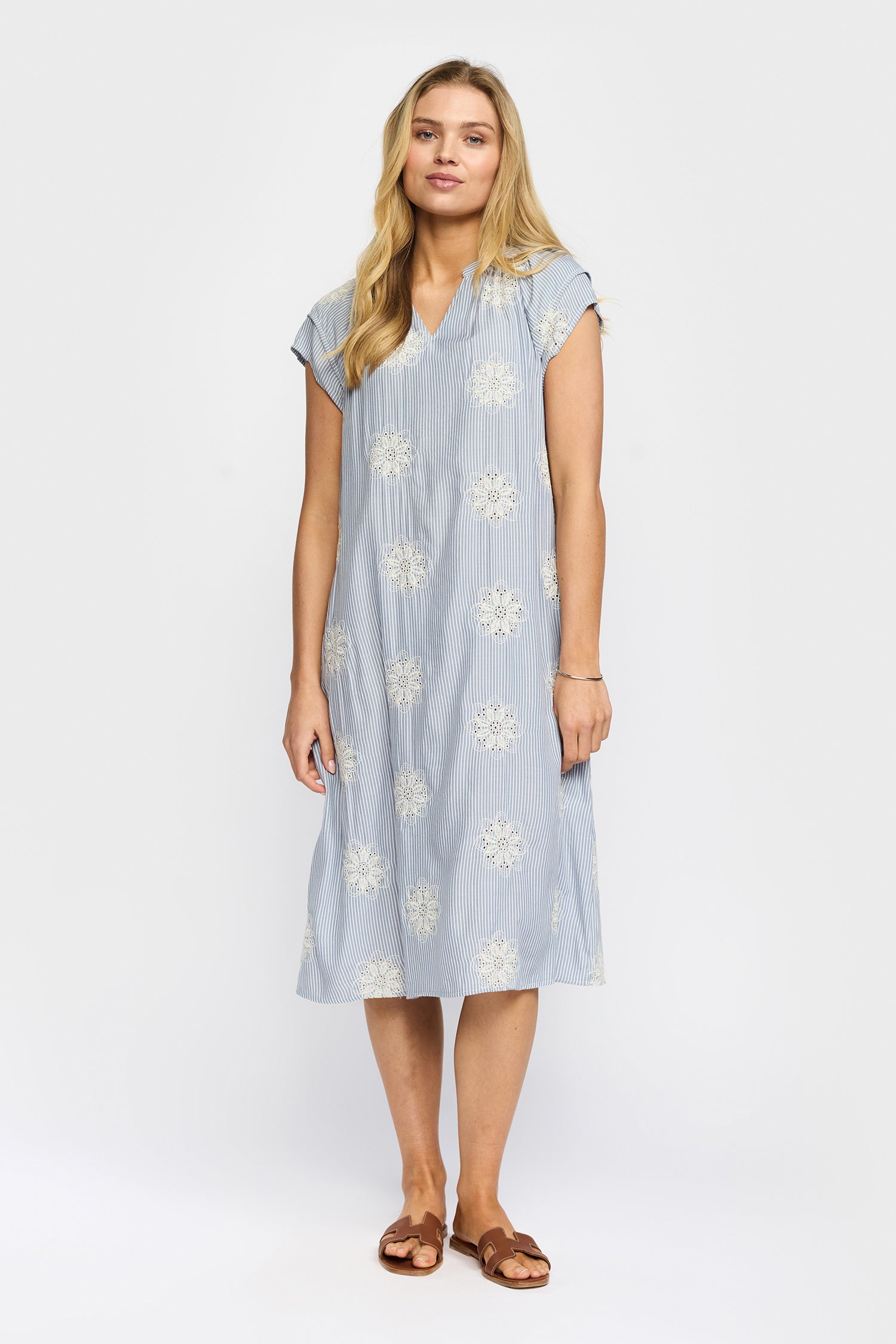 CLEO BLUE STRIPE