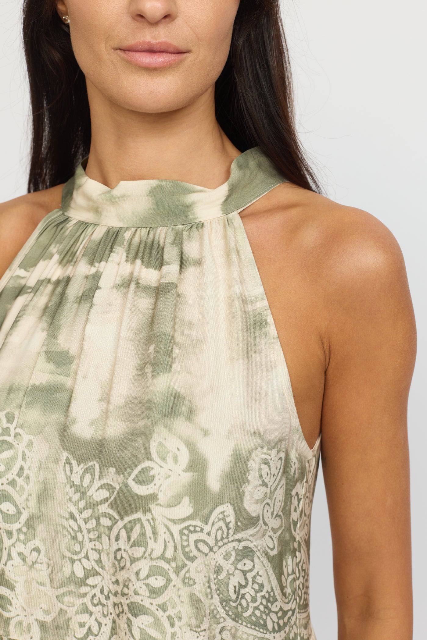 KARISMA.HS25 KHAKI BORDER