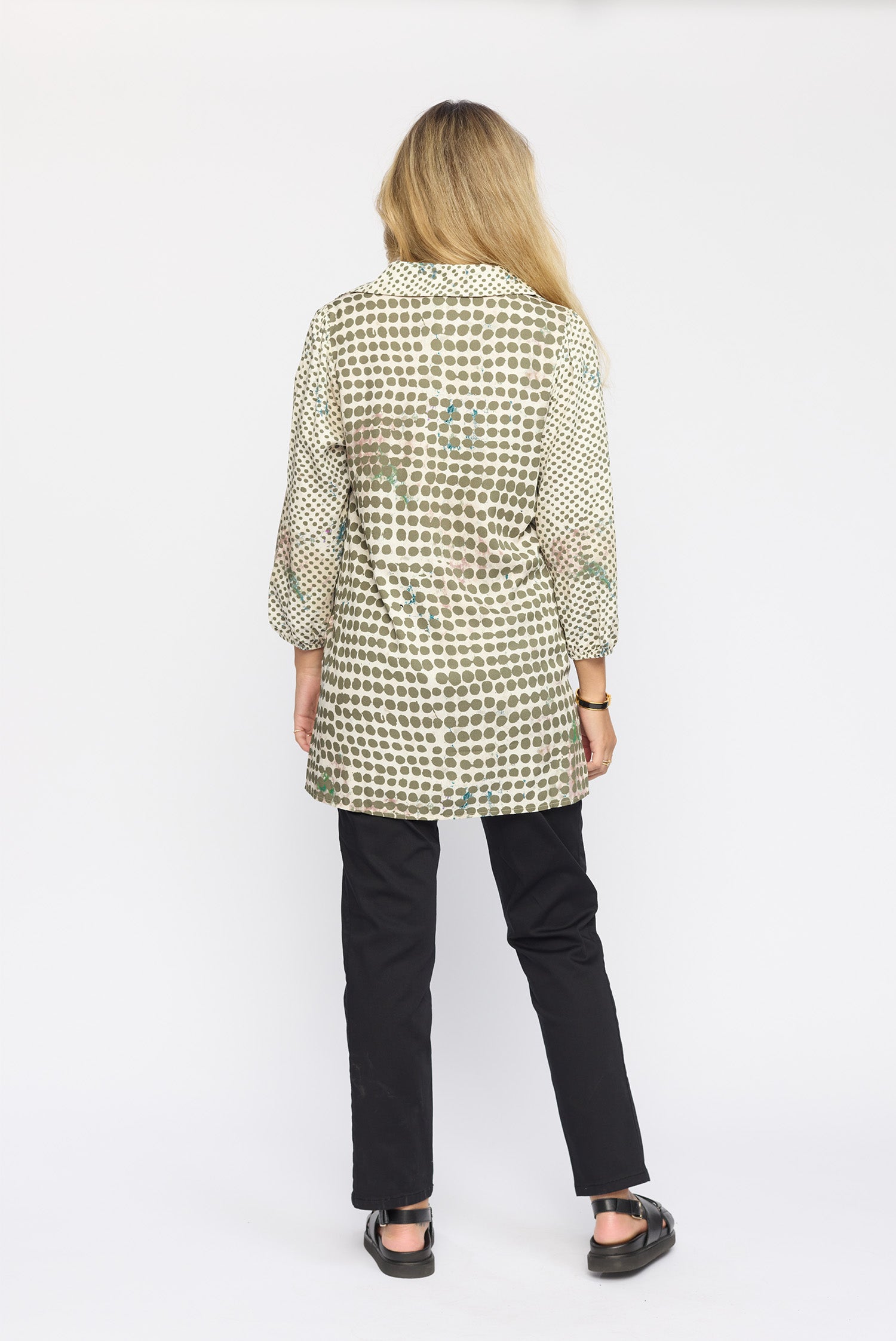 SINIKKA.ES25 Dusty Khaki Dot