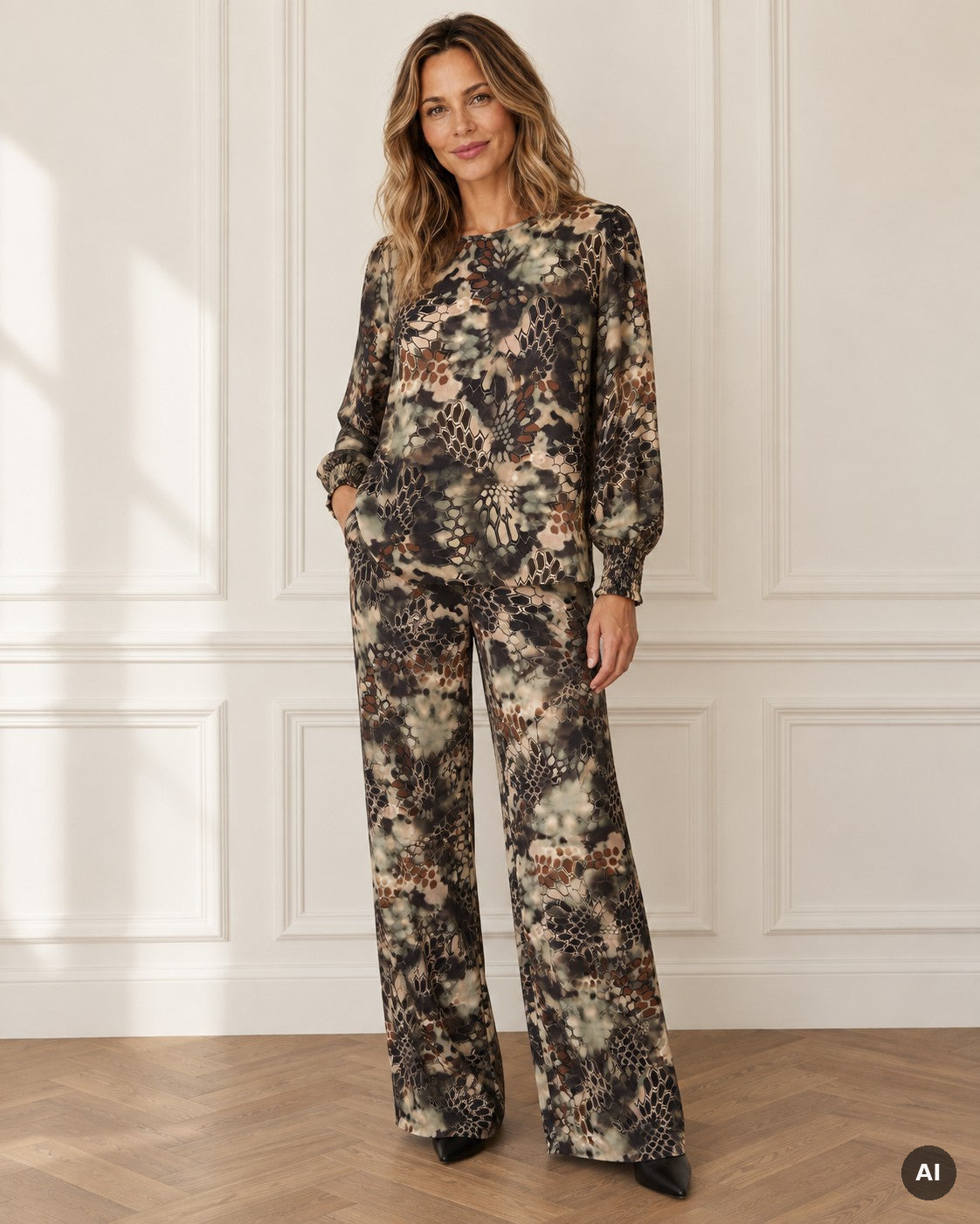 SUSINE CAMO GREEN