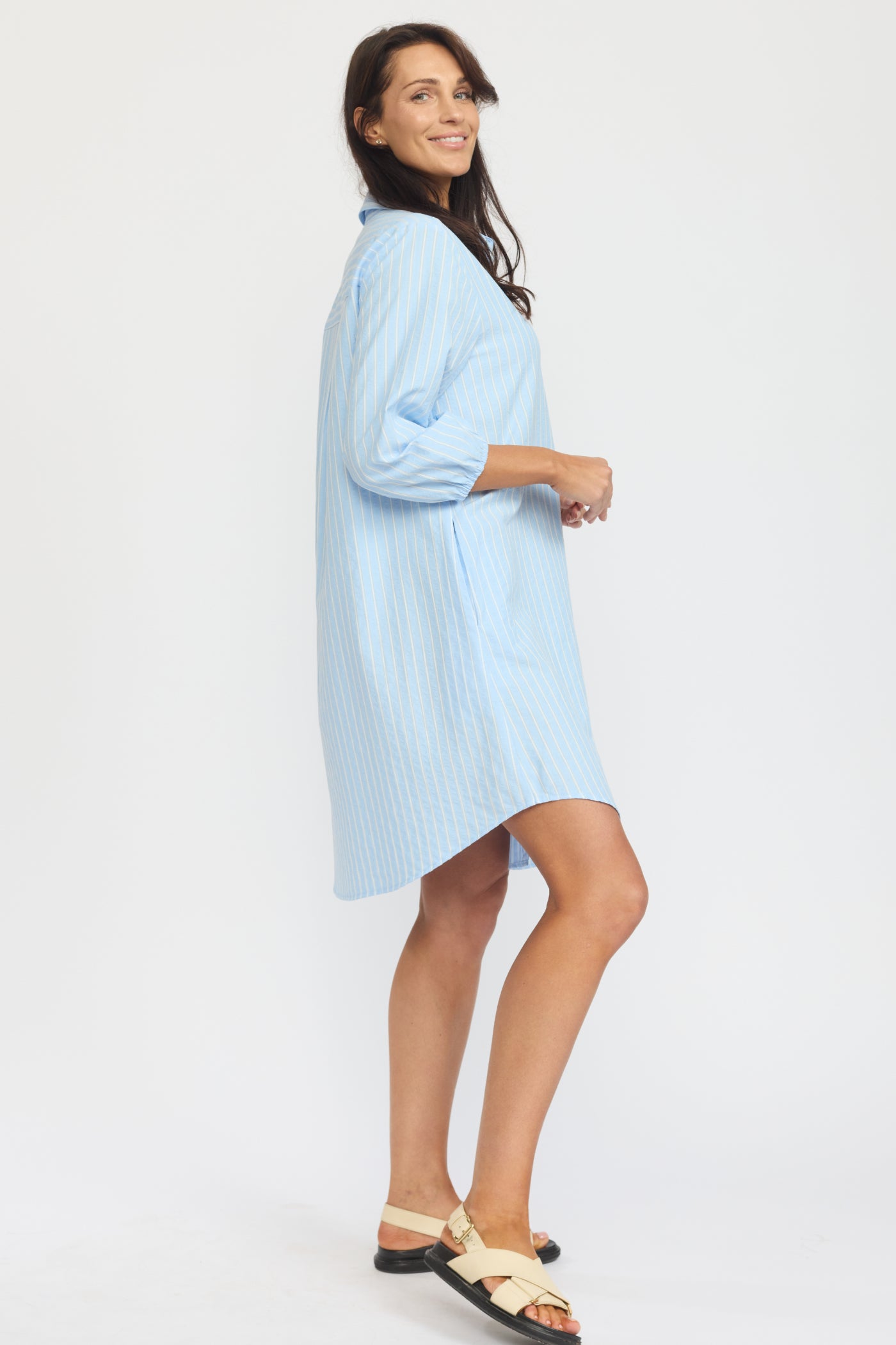 ALETTA.HS25 Light Blue Stripe