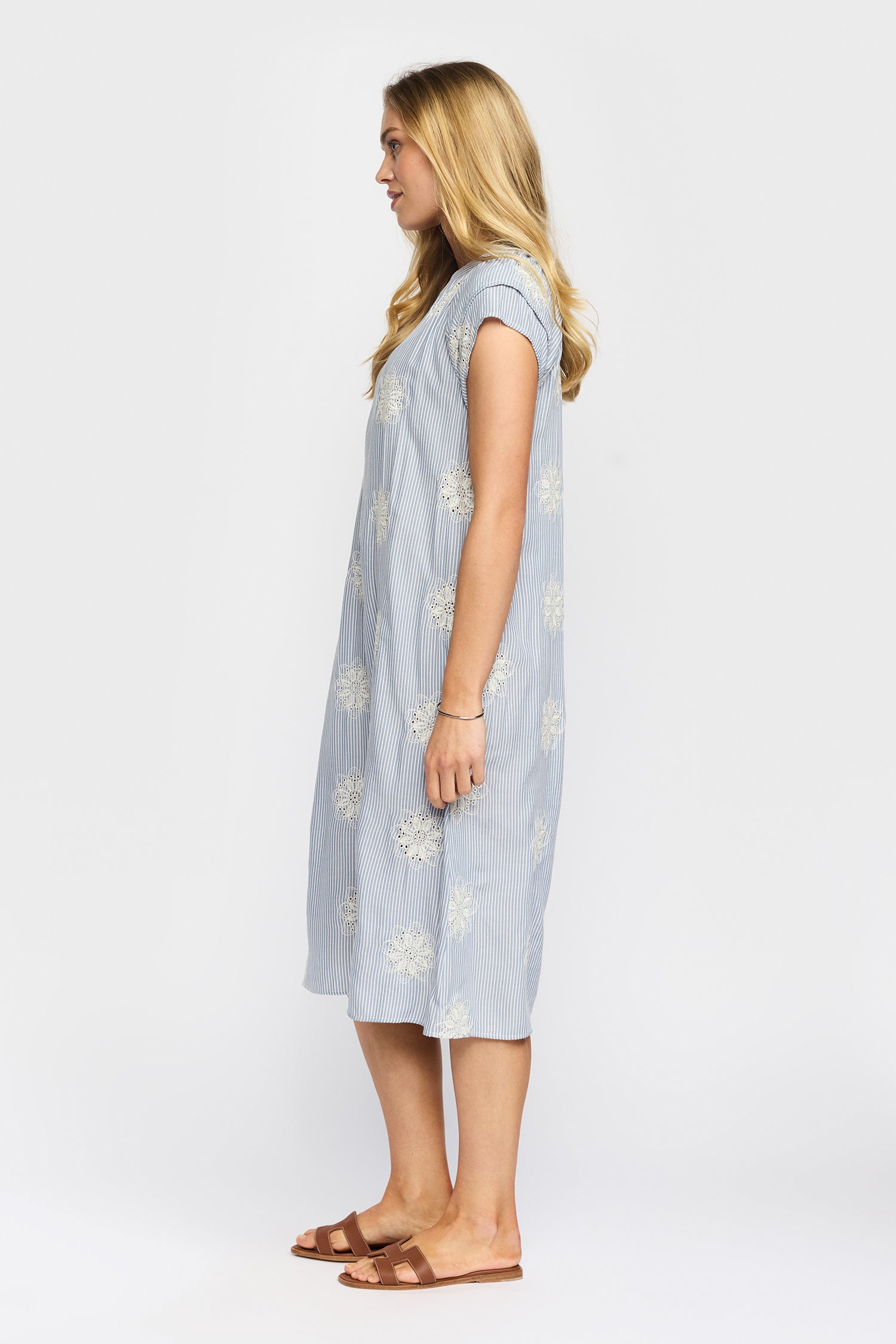 CLEO BLUE STRIPE