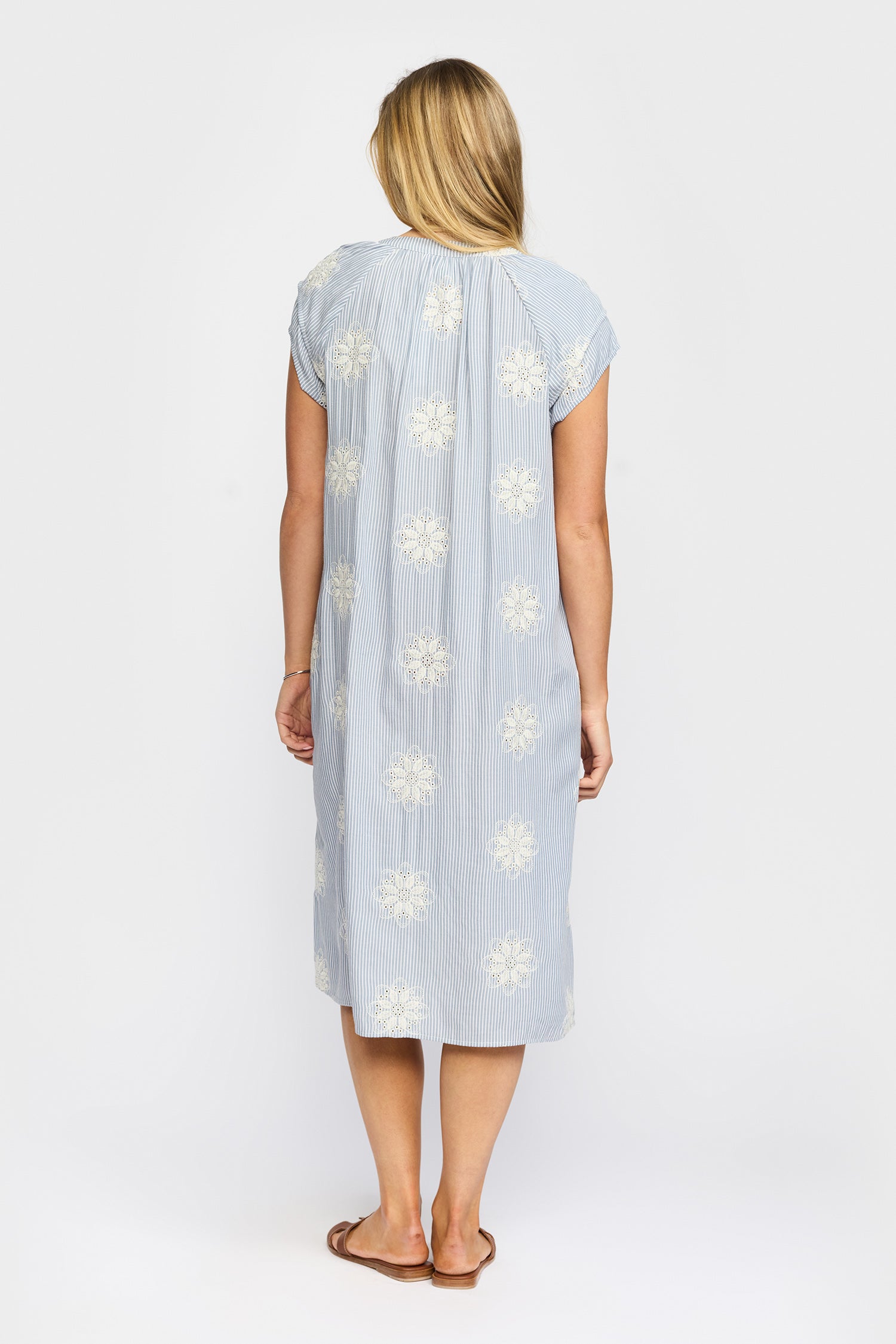 CLEO BLUE STRIPE