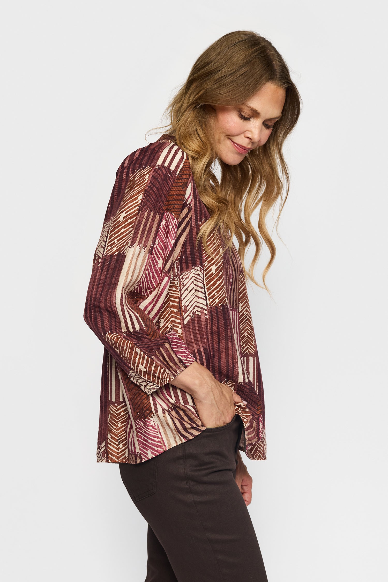 ESMARA WINE STRIPE