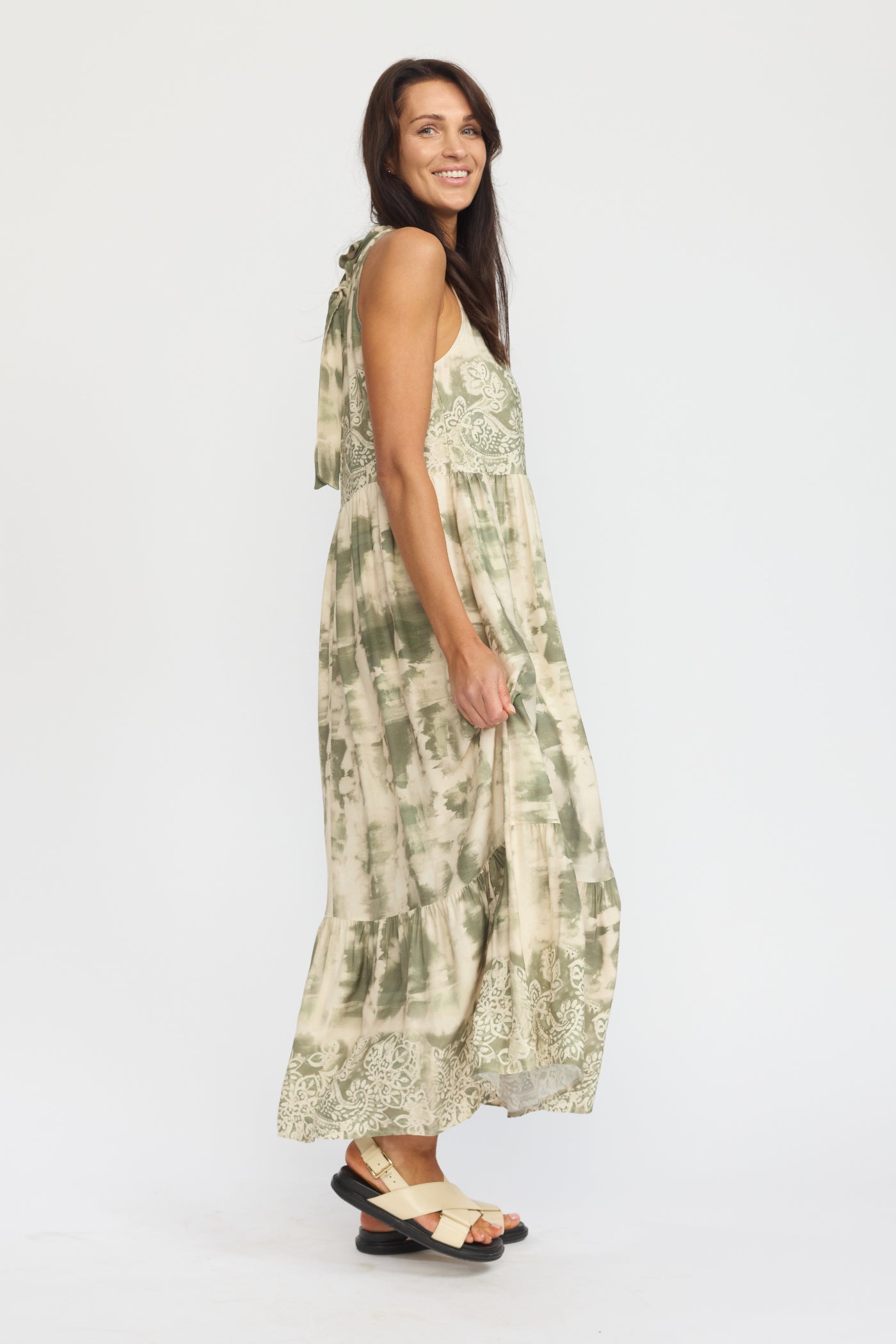 KARISMA.HS25 KHAKI BORDER