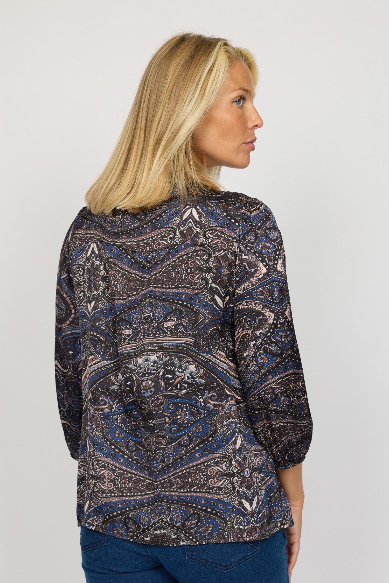 SALLY.AU24 Blue Paisley